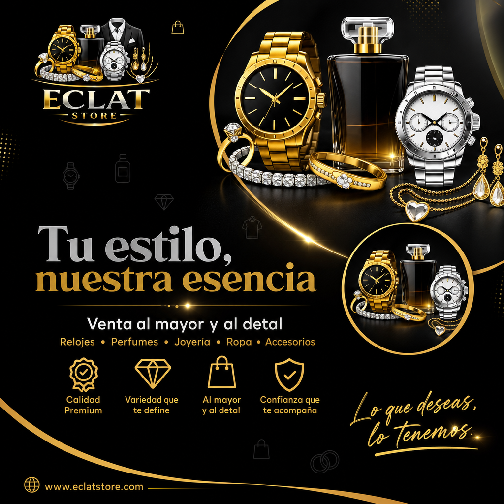 Categoría de Productos - Eclat Store